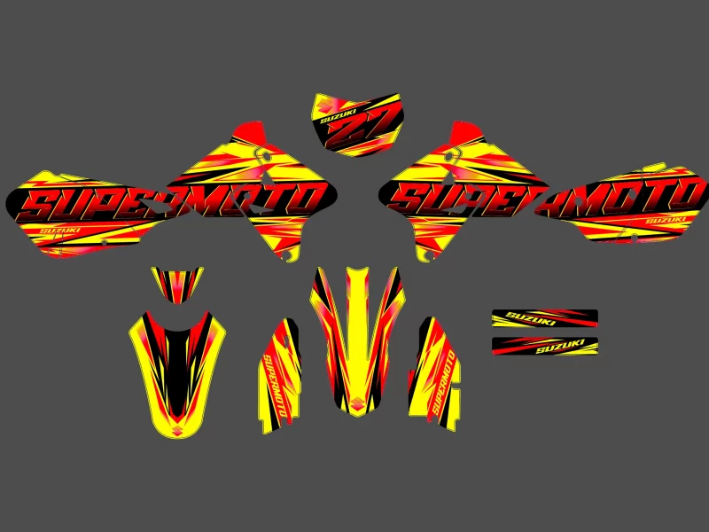 kit déco suzuki drz 400 bi color