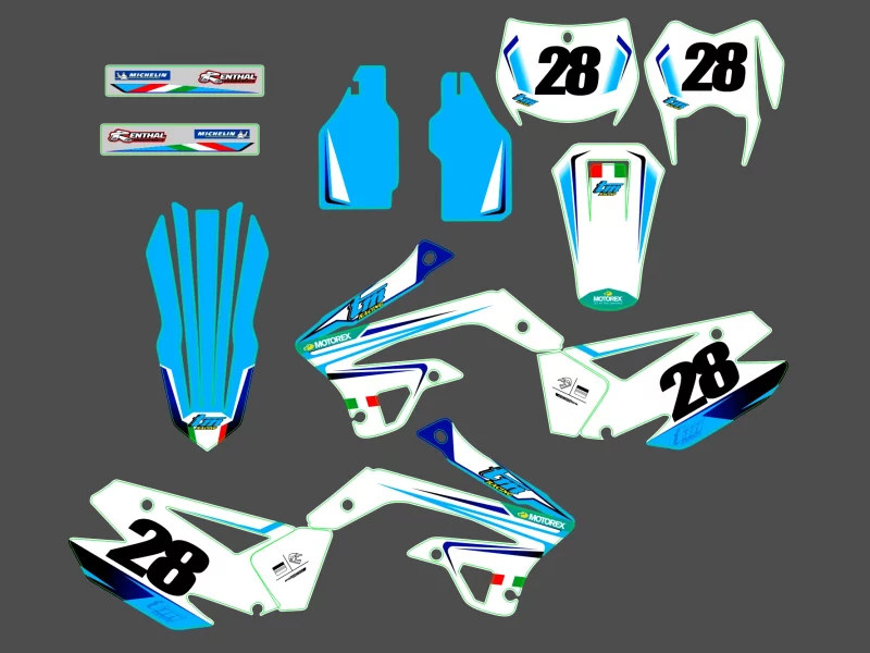 kit déco tm racing (2008 2014) origine #2