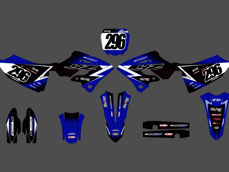 kit déco yamaha 125 yz (2022 2024) race