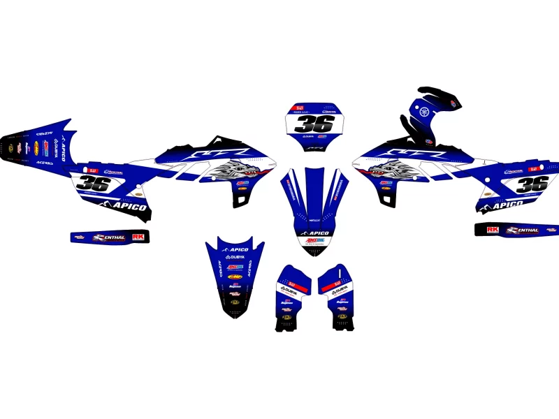 kit déco yamaha 450 yzf (2023 2024) dragon