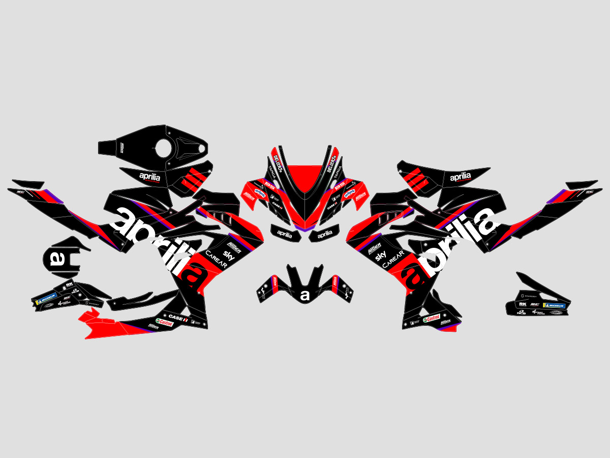 kit déco aprilia rs 457 – racing