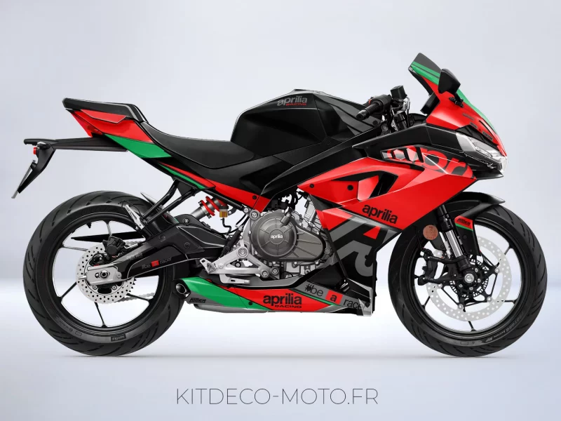 kit déco aprilia rs 457 – be a racer noir