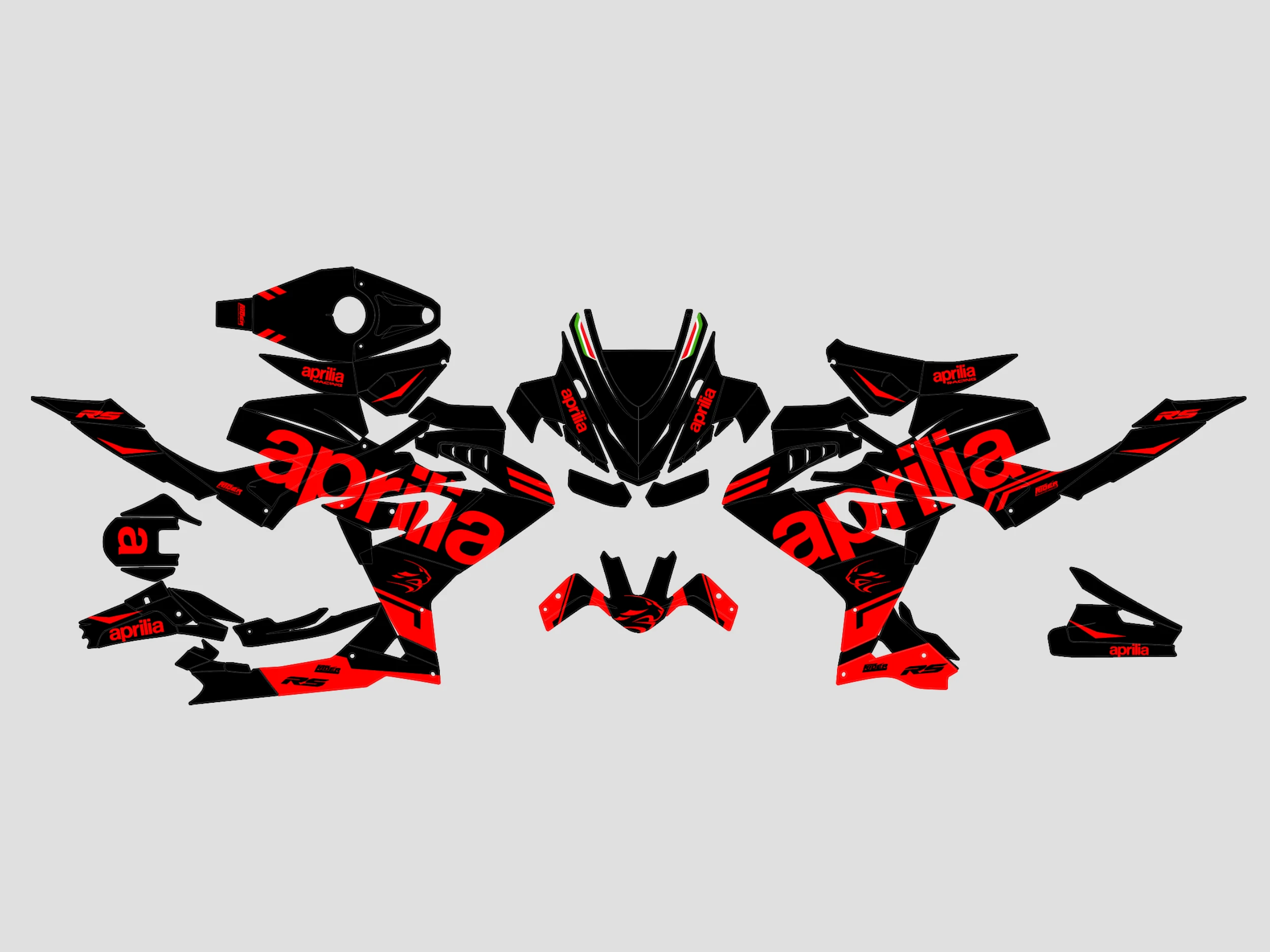 kit déco aprilia rs 457 – race