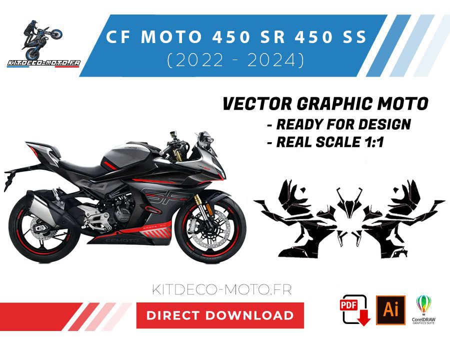 template cf moto 450 sr 450 ss (2022 2024) vector (copie)