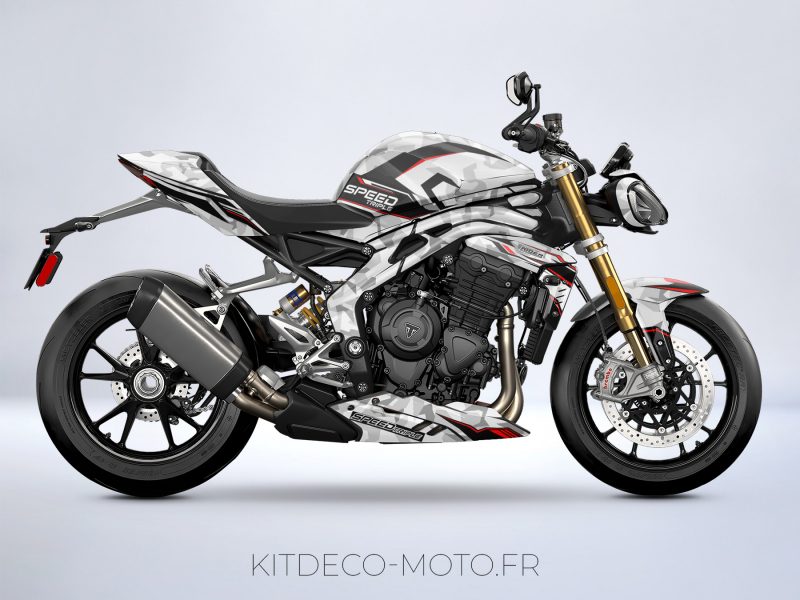 kit deco speed triple camouflage rouge