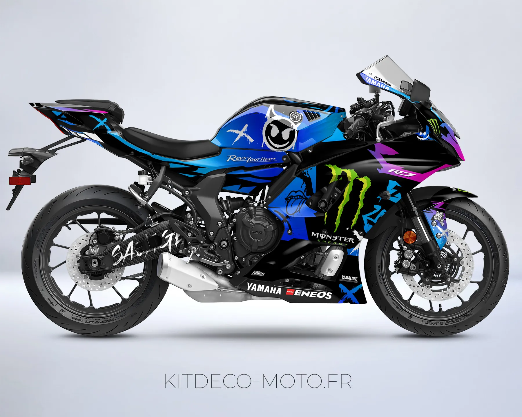 kit deco yamaha r7 replica quartararo 2