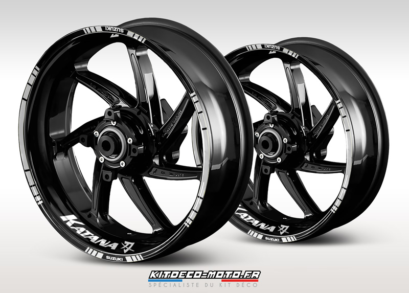 stickers de jante moto suzuki katana