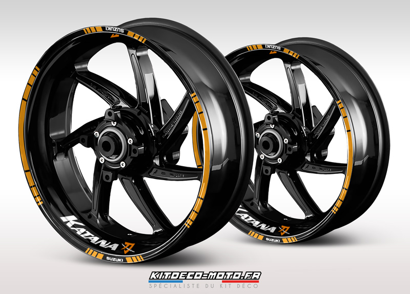 stickers de jante moto suzuki katana