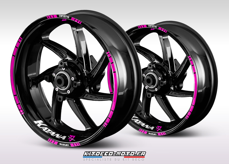 stickers de jante moto suzuki katana