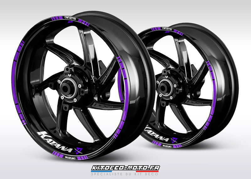 stickers de jante moto suzuki katana