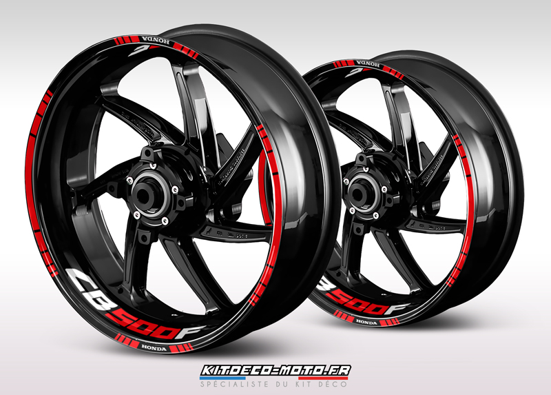 stickers de jante moto honda cb 500 f
