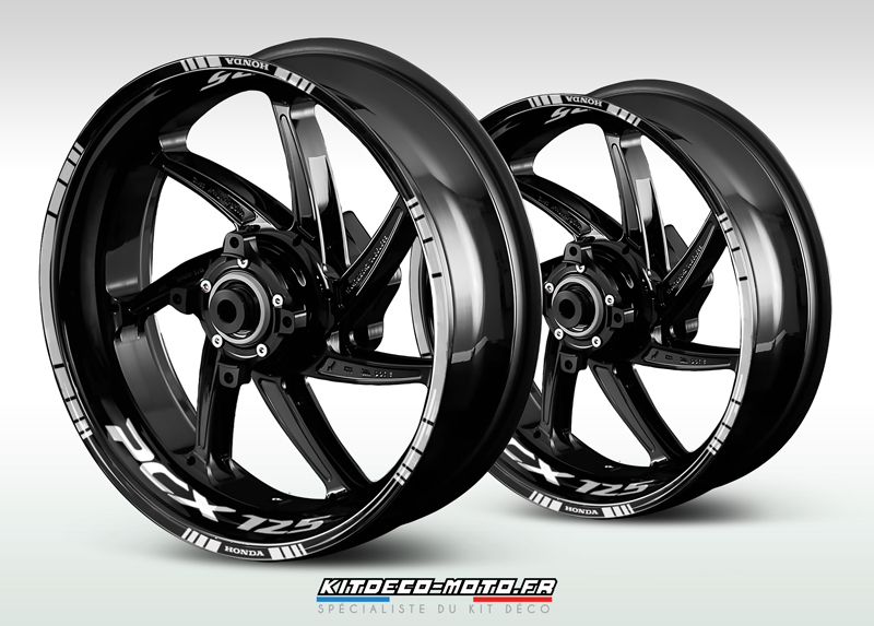 stickers de jante moto honda pcx 125
