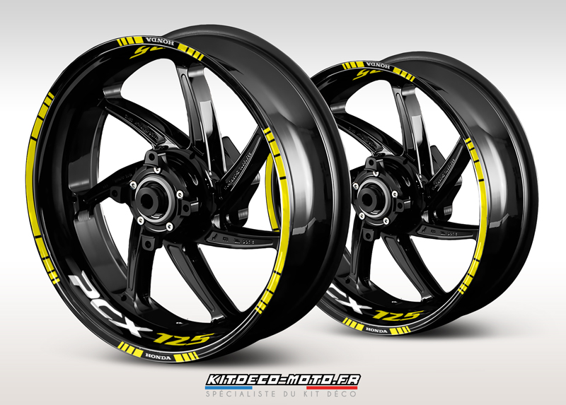 stickers de jante moto honda pcx 125
