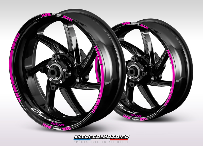 stickers de jante moto suzuki bandit 1200