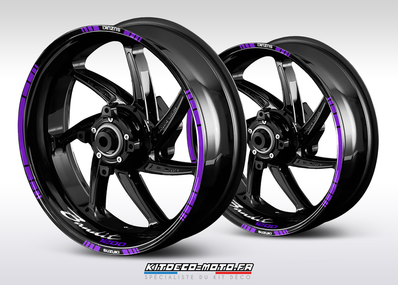 stickers de jante moto suzuki bandit 1200