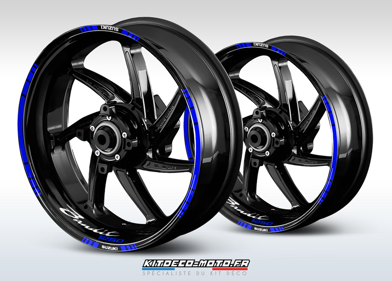 stickers de jante moto suzuki bandit 1250