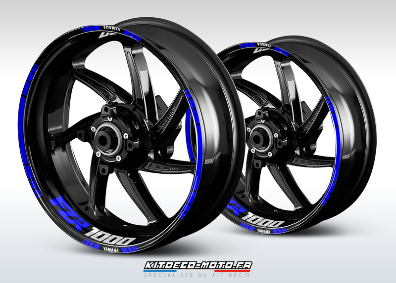 stickers de jante moto yamaha fzr 1000