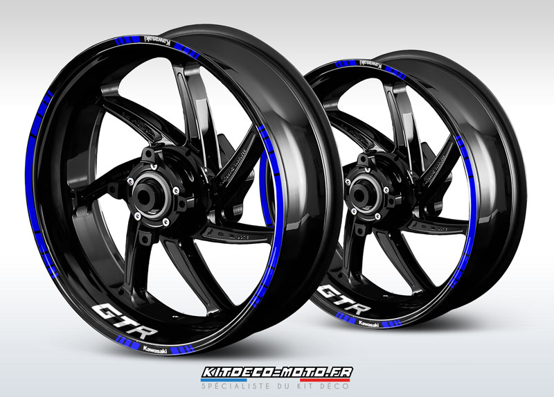 stickers de jante moto kawasaki gtr