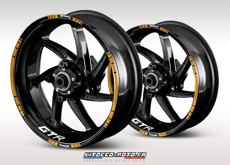 stickers de jante moto kawasaki gtr