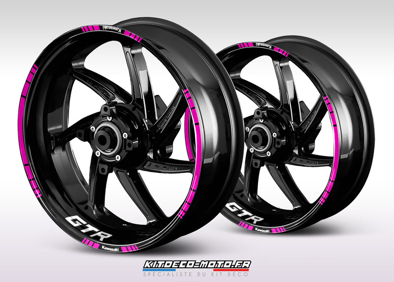 stickers de jante moto kawasaki gtr