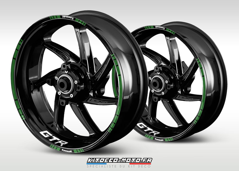 stickers de jante moto kawasaki gtr