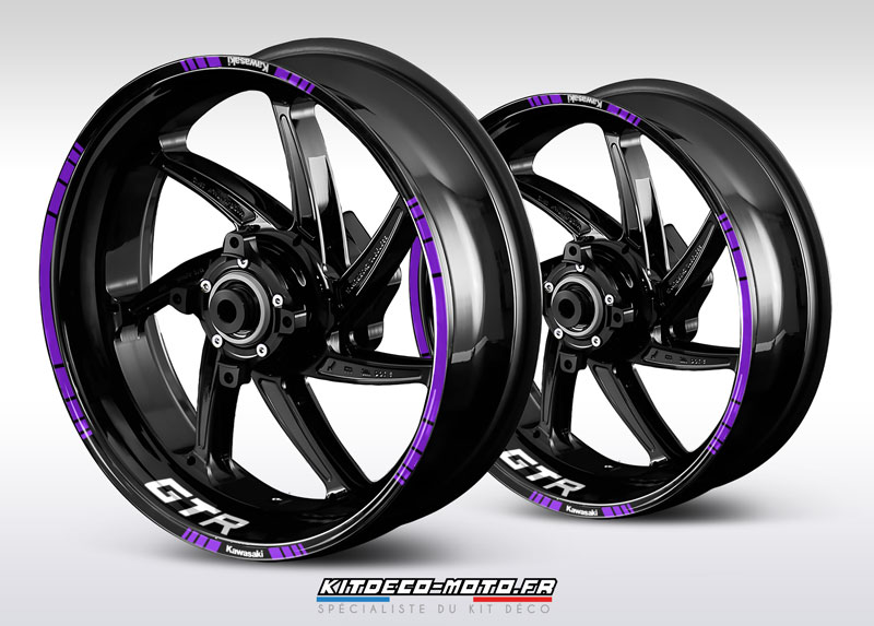stickers de jante moto kawasaki gtr