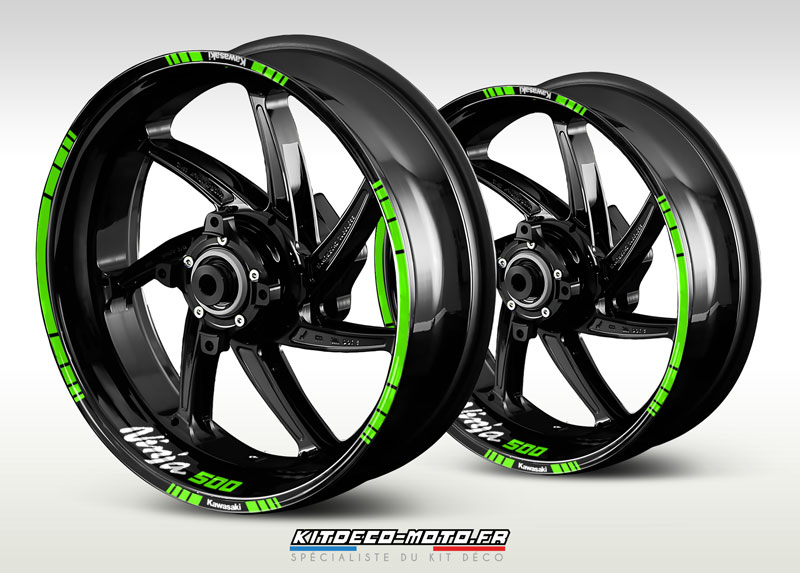 stickers de jante moto kawasaki ninja 500