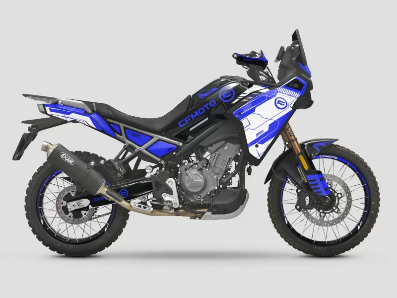 kit deco cf moto 450 mt robot bleu