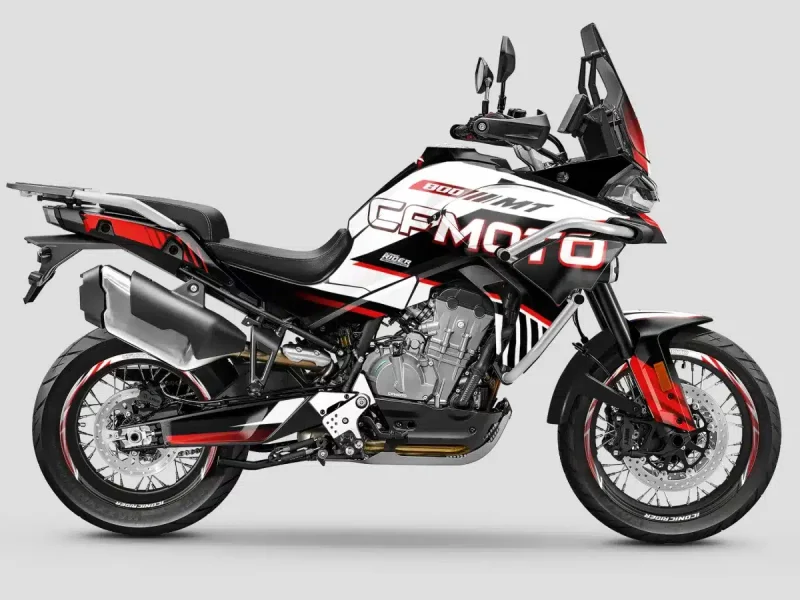 kit deco cf moto 800 mt factory rouge