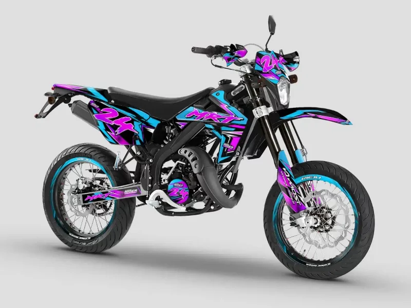 kit deco rieju 50 mrt 2009 2021 boost cyan