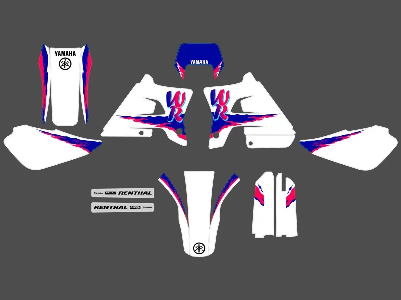 kit déco yamaha 200 wr origine origine #2
