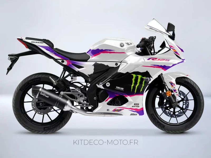 kit deco yamaha yzf r 125 50th anniversaire