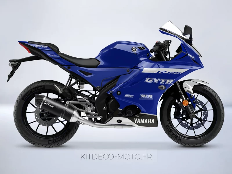 kit deco yamaha yzf r 125 gytr bleu