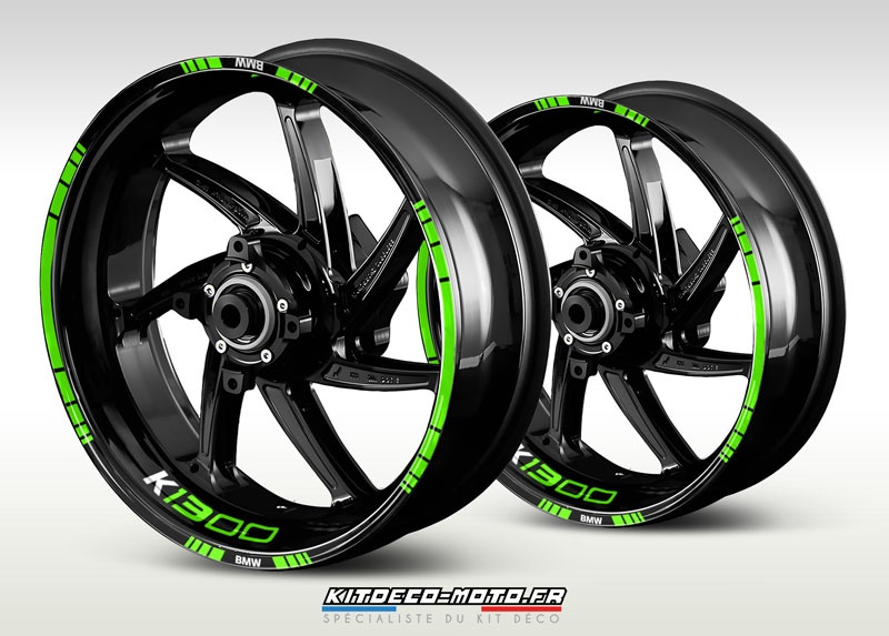 sticker jante moto bmw k1300 vert