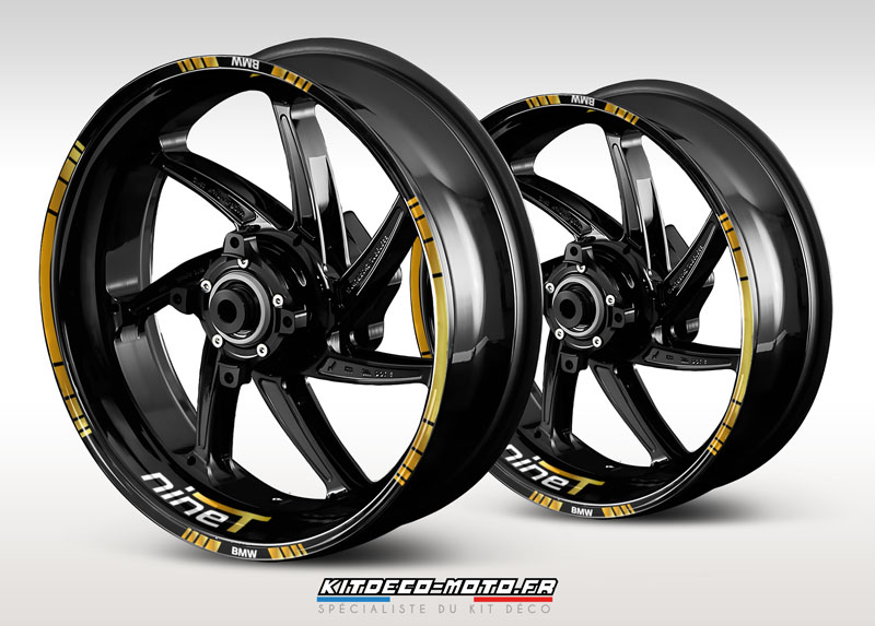 stickers de jante moto bmw ninet